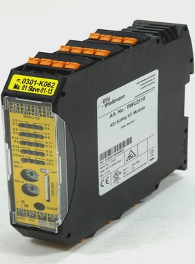 BihlWiedemannBWU311817315ASiSafetyI/OModule-used-