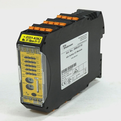 BihlWiedemannBWU311817315ASiSafetyI/OModule-used-