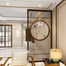 遮挡隔断客厅实木屏风小户型入户2025新中式家用新款卧室进门玄关