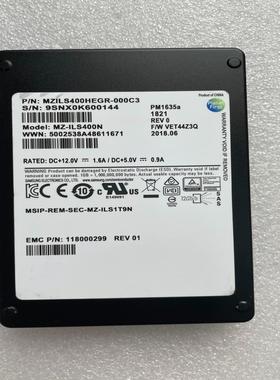 【请询价】PM1635a 400g 25寸 SAS 固态硬盘SSD
