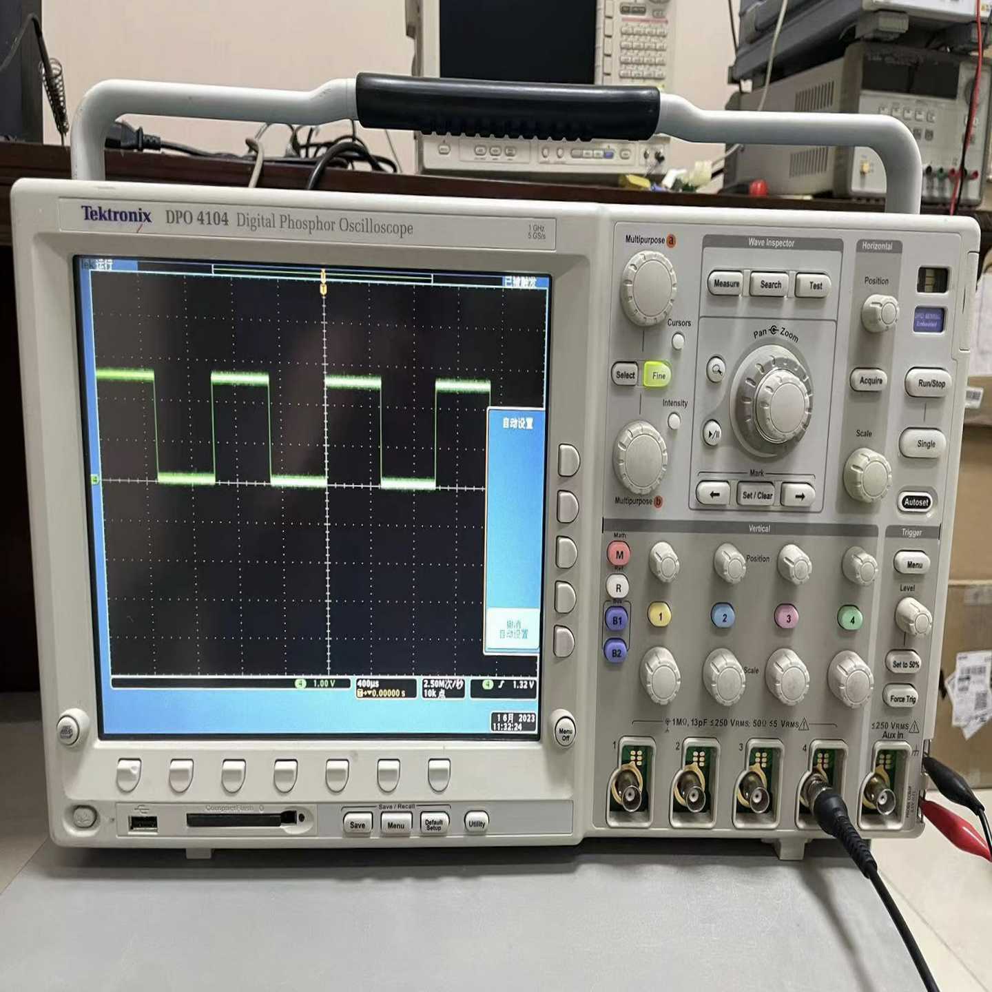 议价泰克DPO4104数字存储示波器1GHz示波器5Gs/s采样4通道9成新