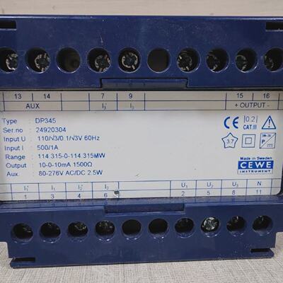 CEWE DP345 Transducer Input I 5001A