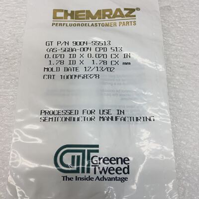 CHEMRAZ  9004SS513 ORING AS568A004 CPD 5132004 119423