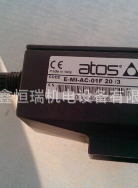 寻I阿托斯ATOS放大器EMIASIR01HI原装正品