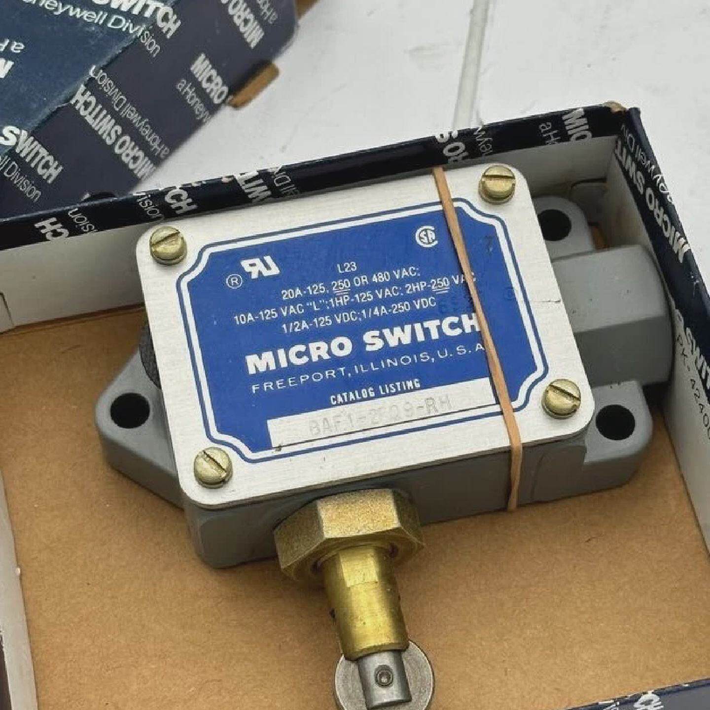 1pc X MICRO SWITCH Limit Switch BAF12RQ9RH