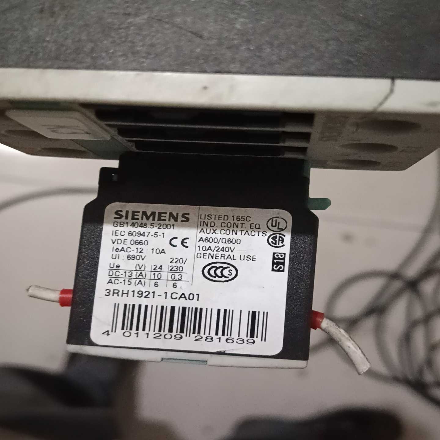 咨询-接触器3RT1024-1B..0,线圈电压DC24V,