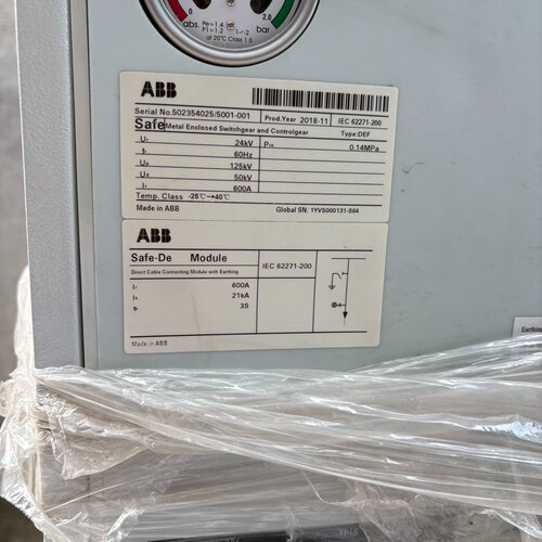 询价-SafePlus金属封闭开关柜24kV电压等级