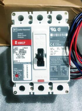 配件Cutler-Hammer  HMCP007C0 3P  7AMPS议价