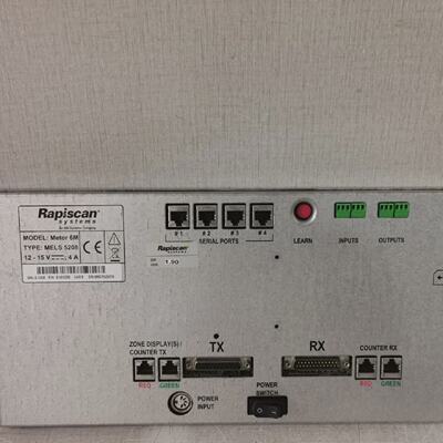 RAPISCAN SYSTEM METOR 6M MELS 5208 WALKTHROUGH METAL DETECTO