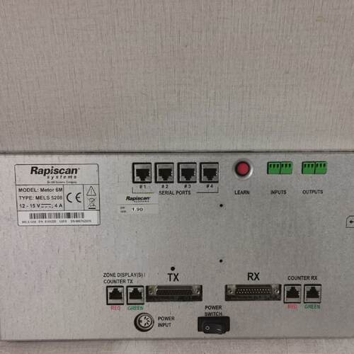 RAPISCAN SYSTEM METOR 6M MELS 5208 WALKTHROUGH METAL DETECTO