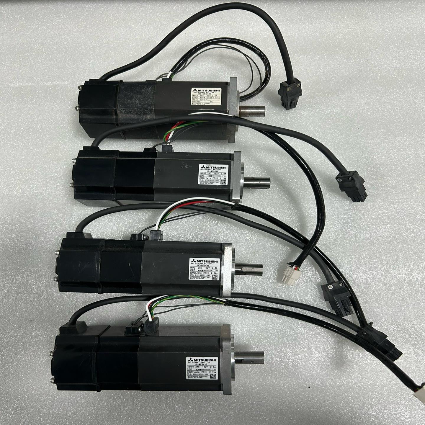 议价三菱刹车电机HC-MFS43B，正常拆机件，成色如图，现货四