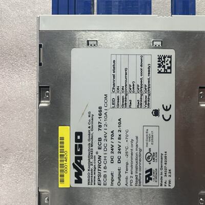 询价-议价WAGOECBI8CHIDC24V7871668模块
