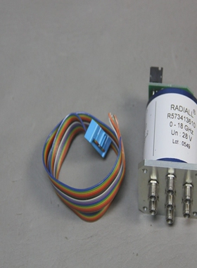 RADIALRFMICROWAVECOAXIALSWITCHR5734136100-18GHZ28V