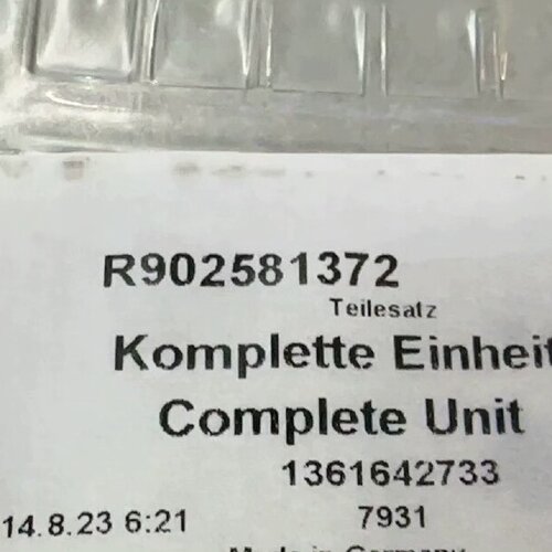 询价-Rexroth力士乐传感器型号R902581372议价