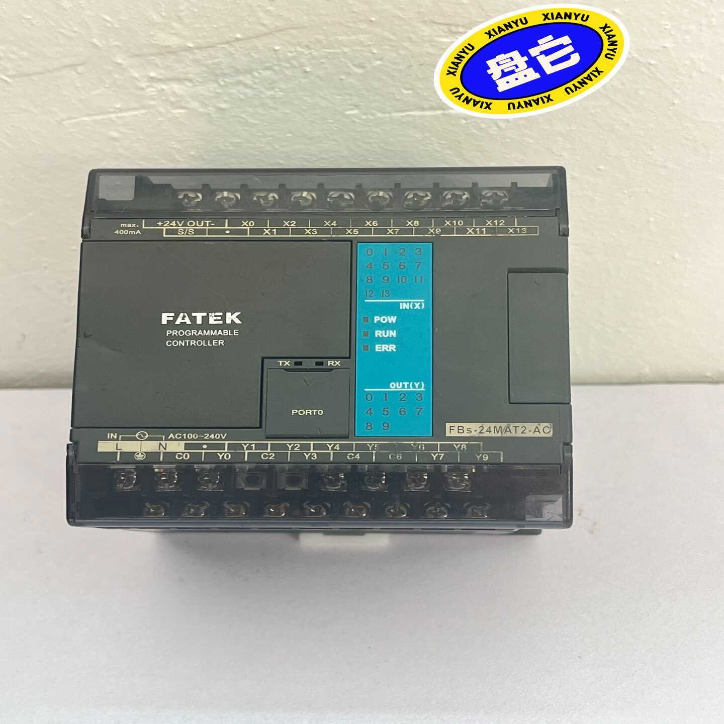 永宏PLCFBS-24MAT2-AC实物拍摄、成色如-议价