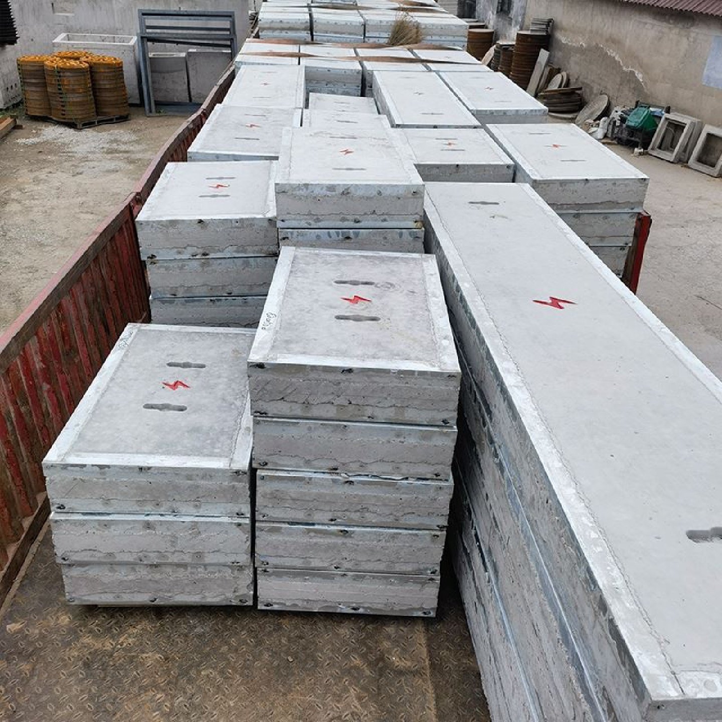 水泥井盖钢纤维电力盖板排水沟盖板路边井雨污窨井智能化弱电井盖,基础建材,排水沟槽/盖板,淘宝优惠券,粉丝福利购,淘宝优惠卷