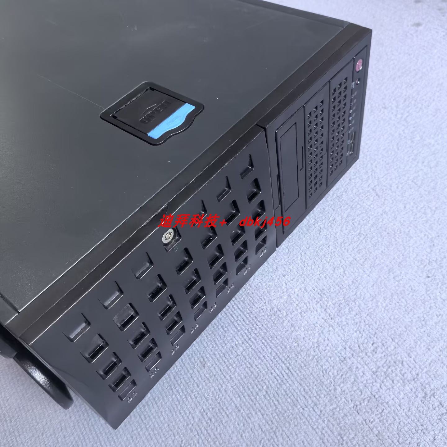 超微CSE745BTQR1K28B塔式服务器机箱4U双电冗余工作站机箱原厂图片