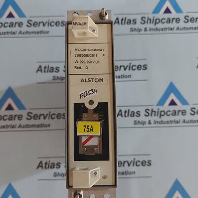Alstom MVAJM14JB1002A1 N  O2NC 220250VDC High Speed Arranque