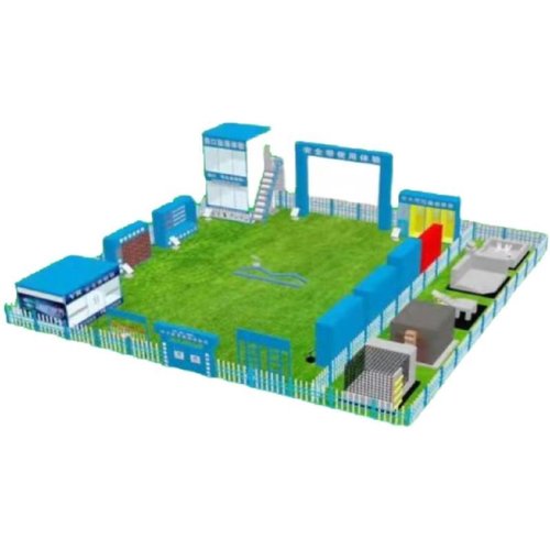 建筑工地安全体验区标准化安全带使用综合用电洞口坠落安全帽撞击