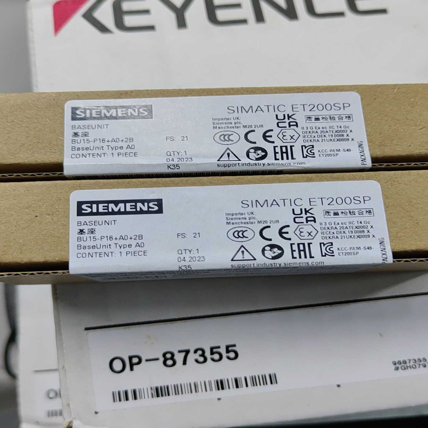 西门子ET200SP基座BU15-P16A02B型号--议价商品