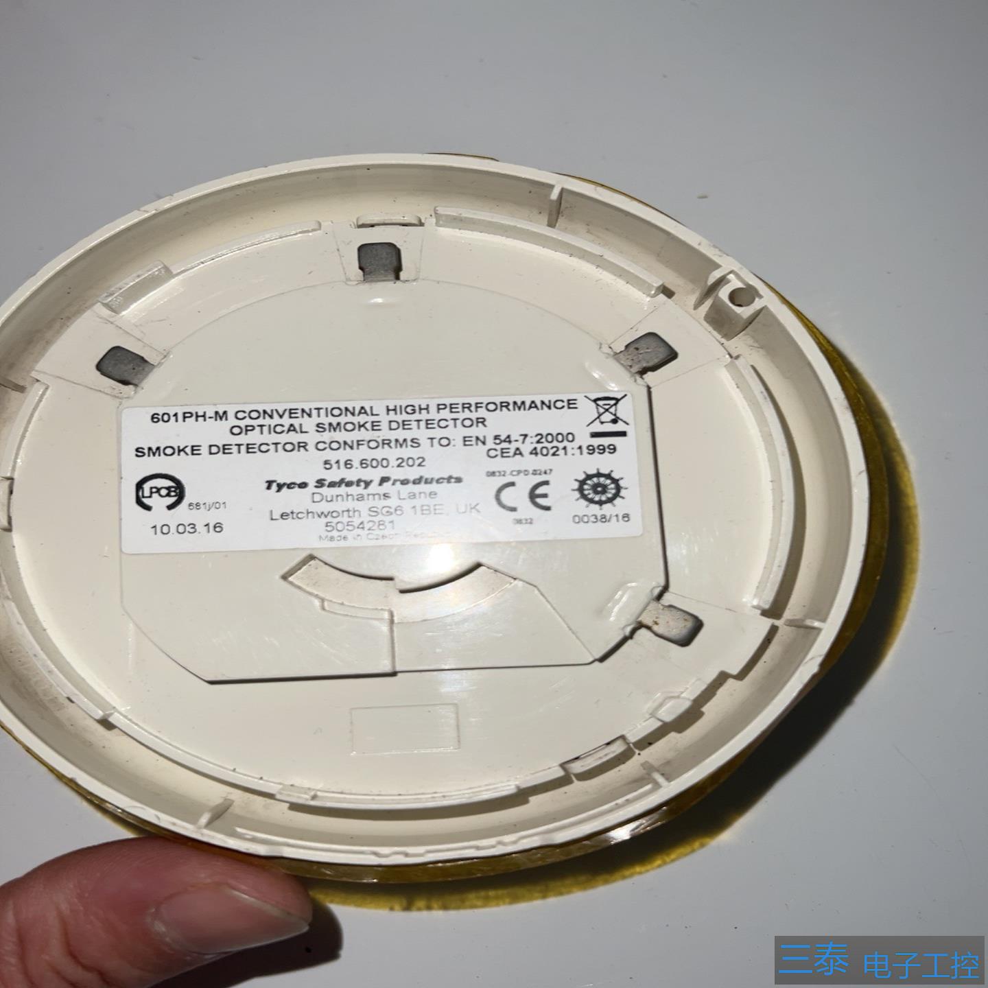 泰科TYCO 601PH-M 516600202感烟探头，议价