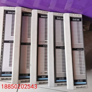 B827 MODICON 莫迪康模块 B838等等二手 请询价
