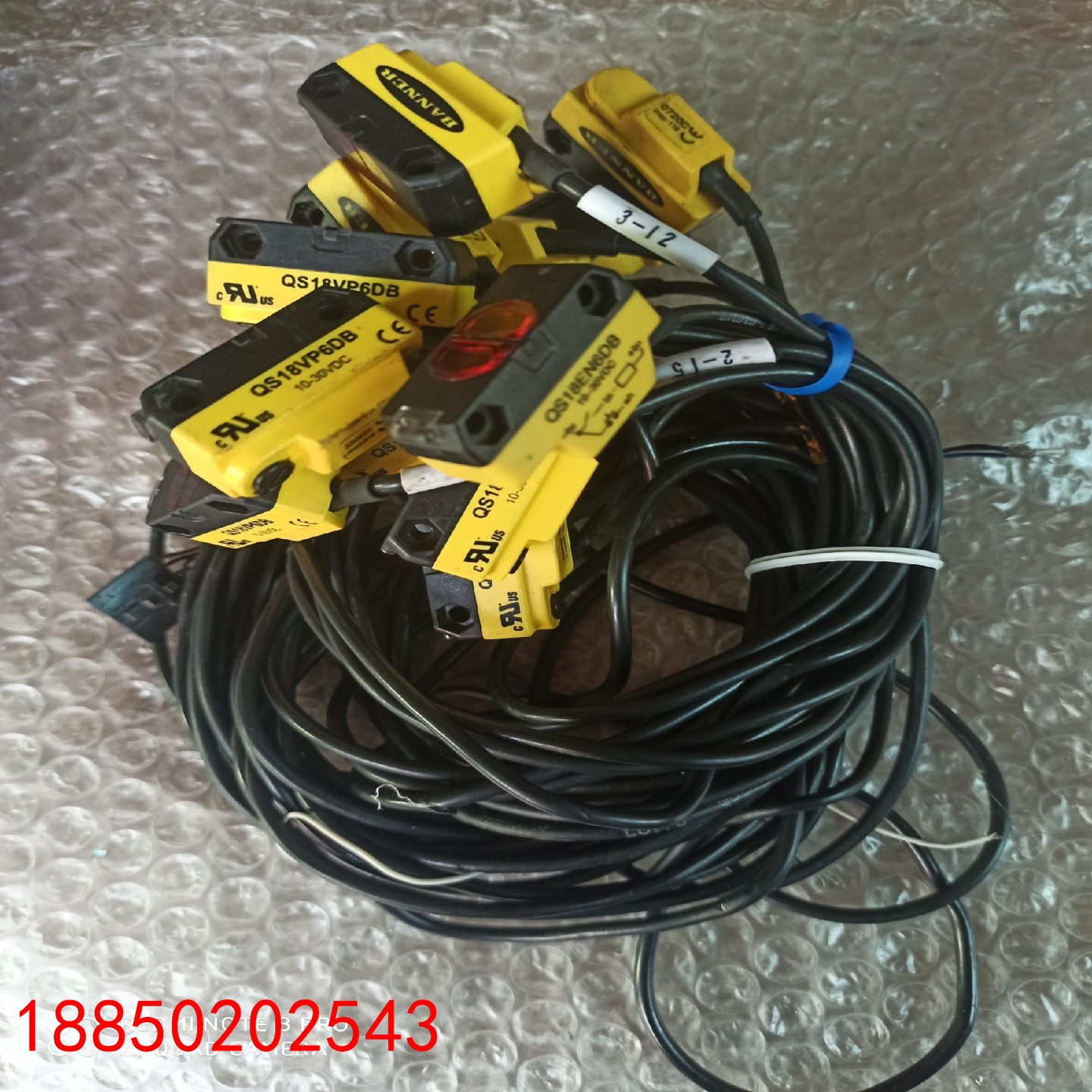 【请询价】BANNER邦纳QS18VP6DB光电传感器成色实拍二手