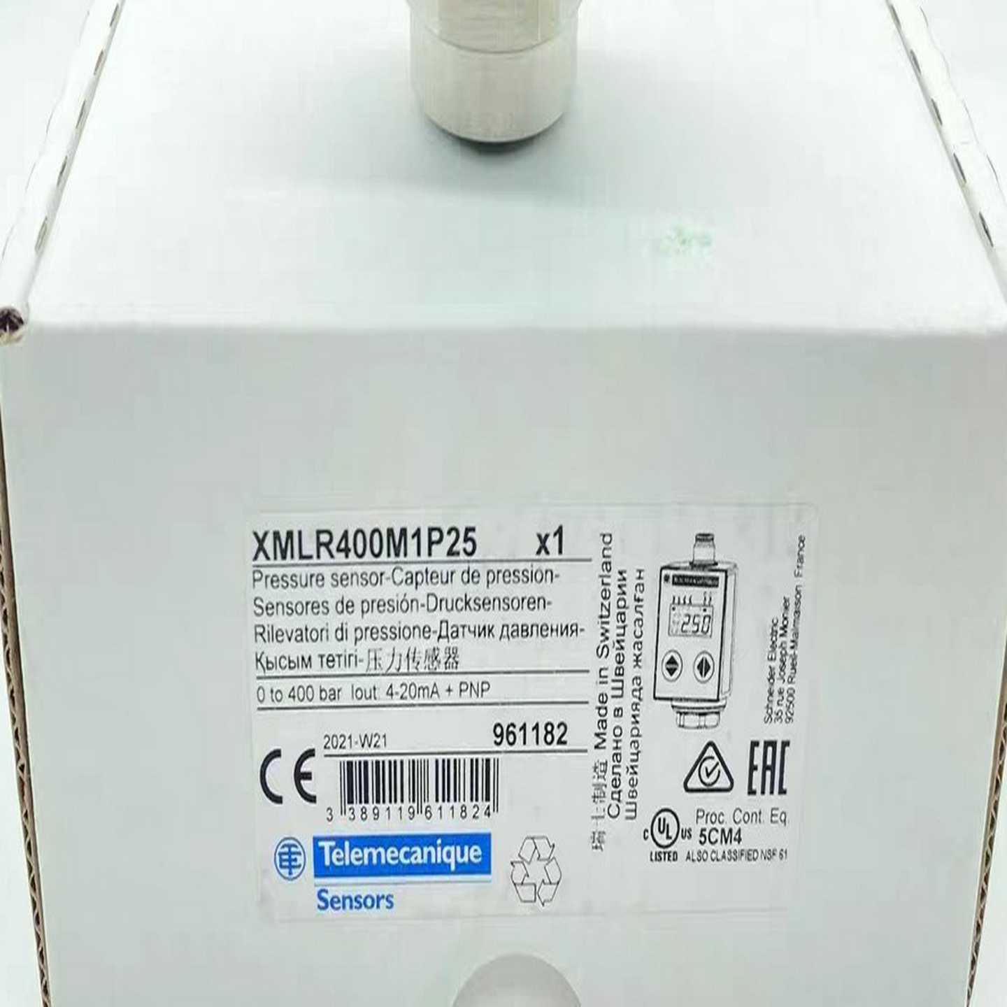 【议价】XMLR400M1P25压力传感器质保一年