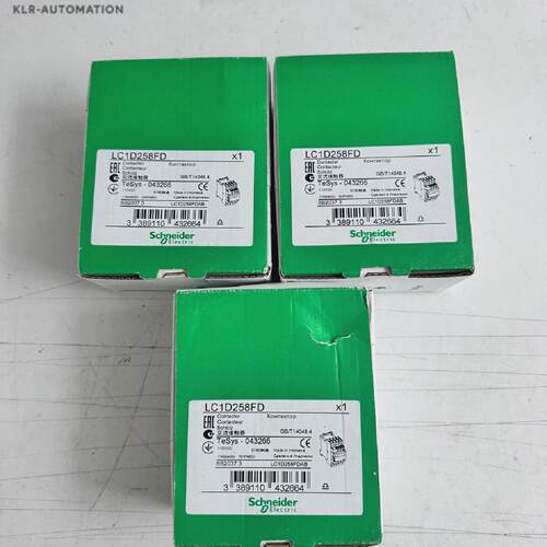 Schneider LC1D258FD TeSys Contactor 043266 Coil 110VDC 11kW4