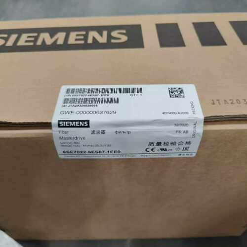 询价6SE7022-6ES87-1FE0西门子Sinamic