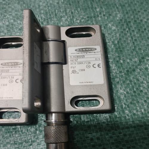邦纳SI-HG80DQD安全门开关，德国制造，品质可靠！成色--议价商品