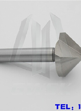 直柄倒角刀拓普倒角铣刀倒角钻90度单刃6.38.410.412.416.5