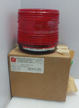 Federal Signal 141ST024R Electra Flash Strobe 24VDC Color Ro