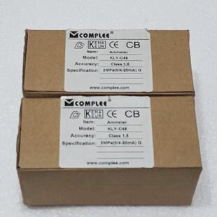2x COMPLETAMENTE KLYC48 Ampermetro 2MPa 0420mA