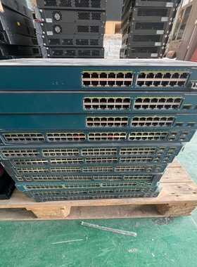思科CiscoWS-C3560V2-24PS-S24口百-议价