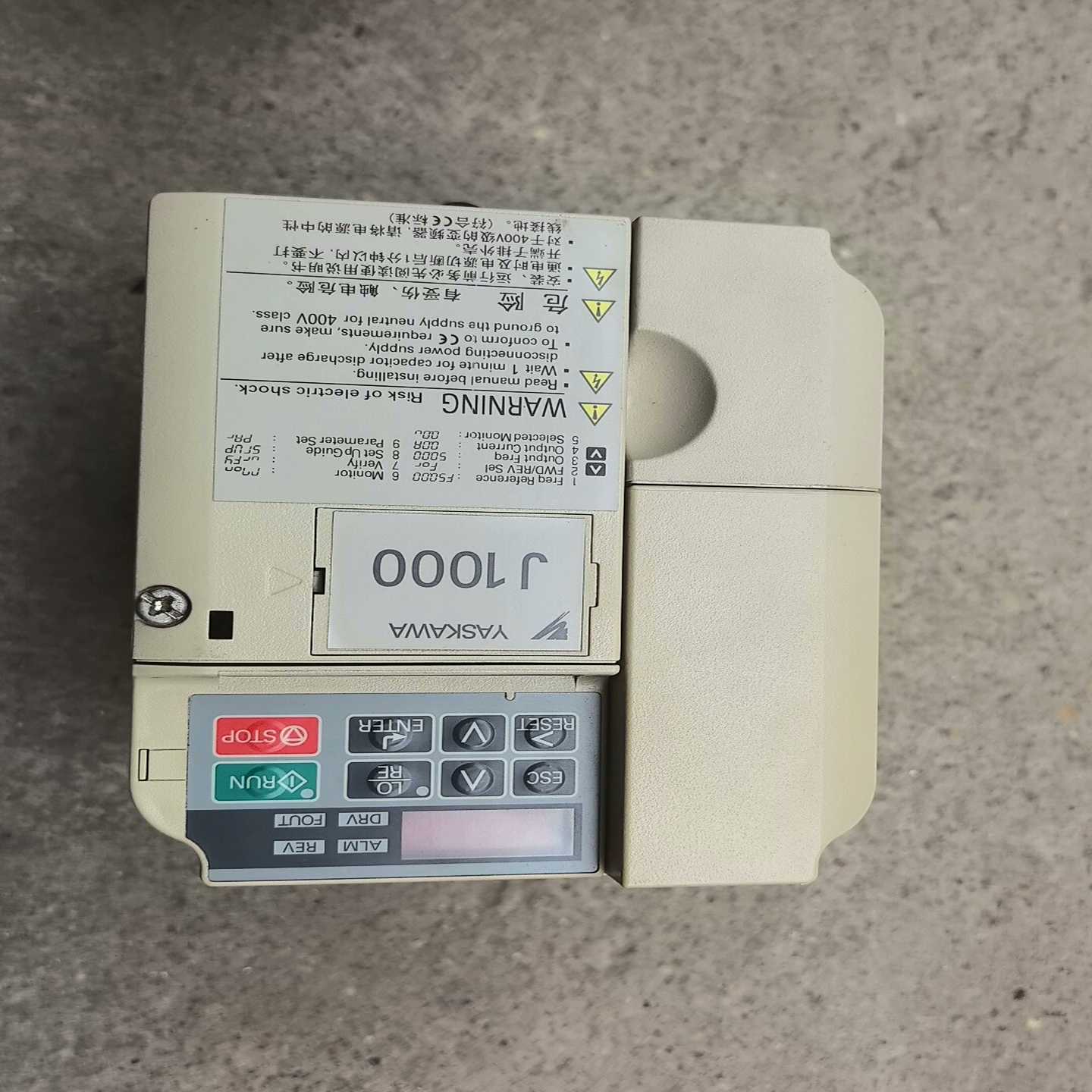 安川J1000系列变频器CIMR-JBBA001BBA功率重询价