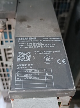 溢价-SmartLine模块型号6SL31306AE2