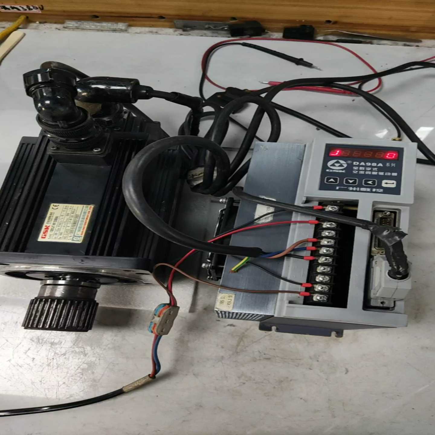 询价~广数伺服电机，交流伺服电机，130SJT-M150B，实物拍