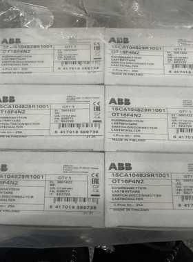 【请询价】全新A BB隔离开关OT系列隔离开关OT16F4N2OT1