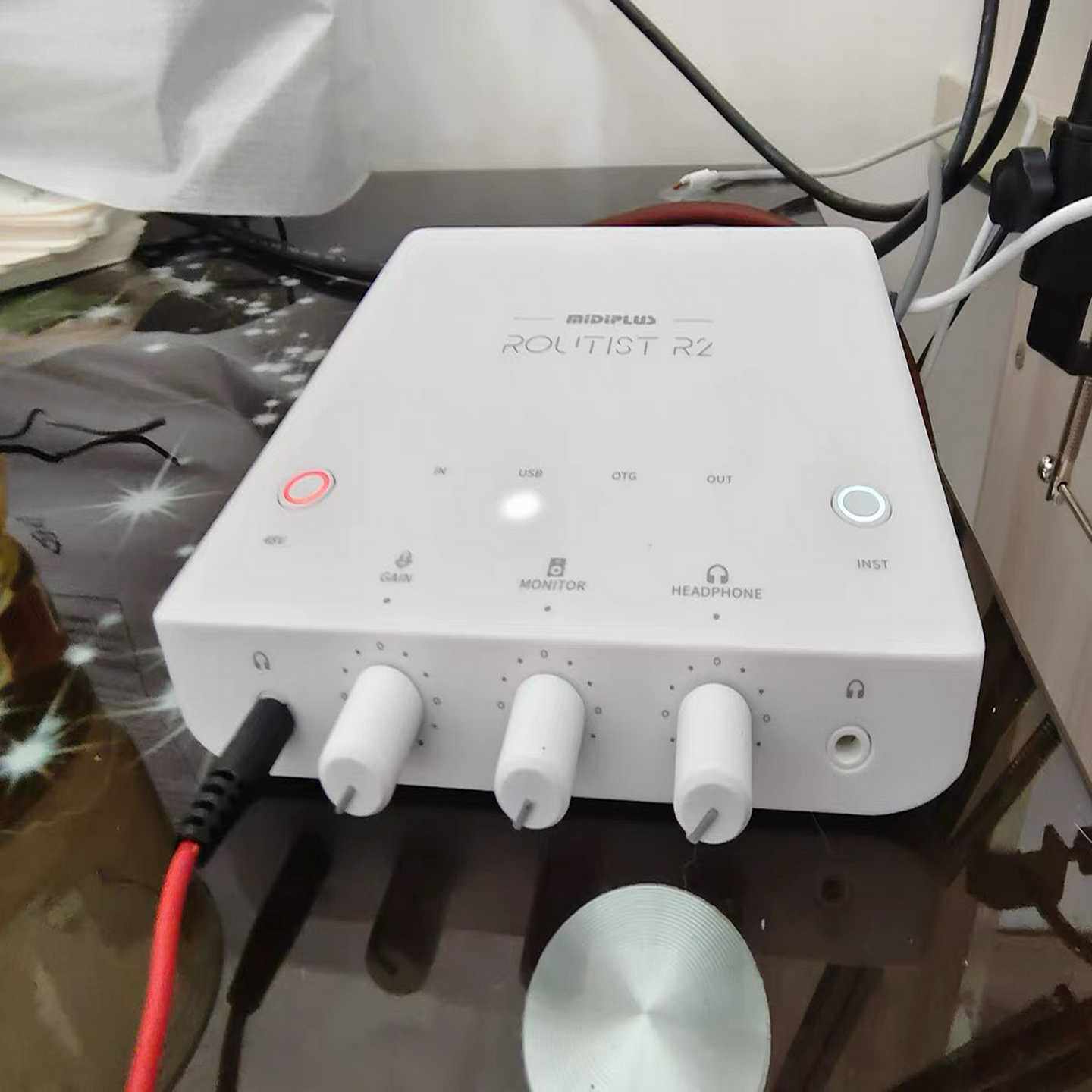 MiDiPLUS迷笛声卡最新款R2版本声卡--议价商品