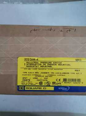 （议价）美商实块压力开关9012GAW-4有4个