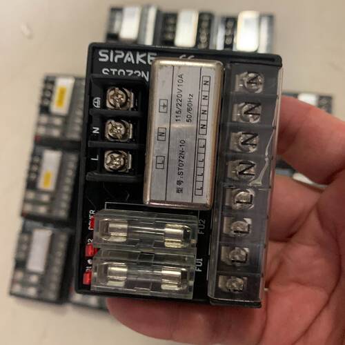 SIPAKE电源滤波器ST072N，最大电流10A，外观如图 实拍，功能正常