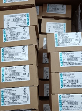 议价西门子3RV6021-4BA15塑料外壳断路器，全新带包装，