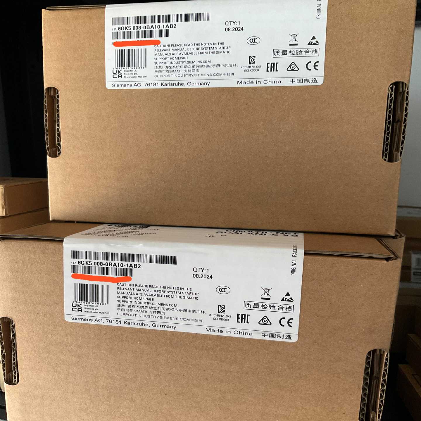 6GK5008-0BA10-1AB224年询价