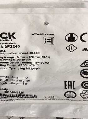 议价西传感器，V18-2240订货号601404，适用
