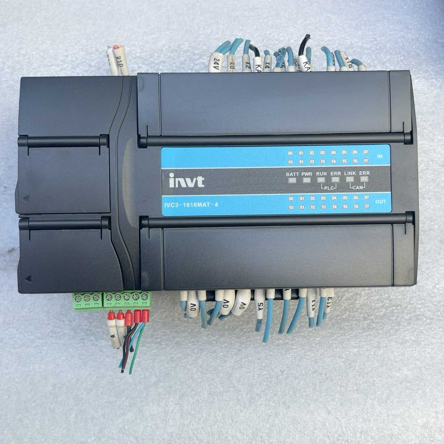 英威腾PLCIVC3-1616MAT-4一台成色好询价