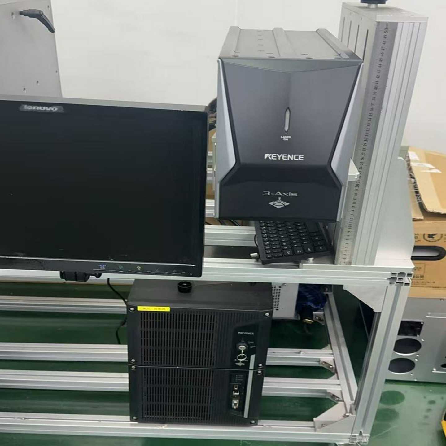 基恩士3-Axis激光打标机，型号MD-X1500，成色几9--议价商品