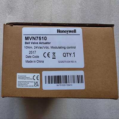 MVN7510球阀执行器全新霍尼韦尔，10Nm力矩，24Va--议价商品