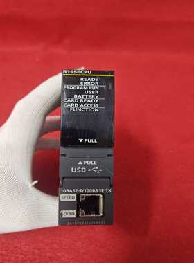 三菱R16SFCPU二手拆机PLC模块，成色如图无破损，序--议价商品