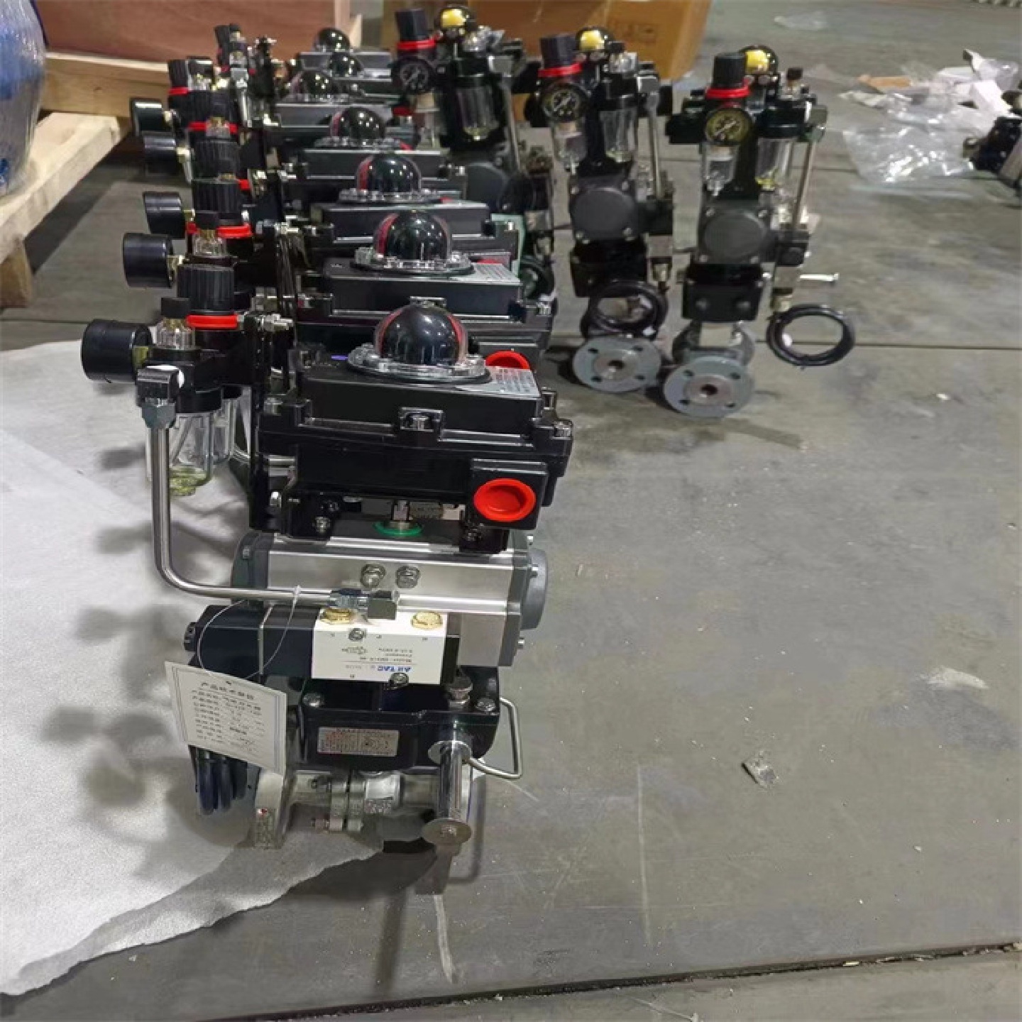 Q641H-16CDN20气动不锈钢球阀法兰铸钢球阀-规格型号